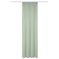 ZASŁONA GOTOWA SOFTY - szałwiowy, Basics, tkanina (140/245cm)