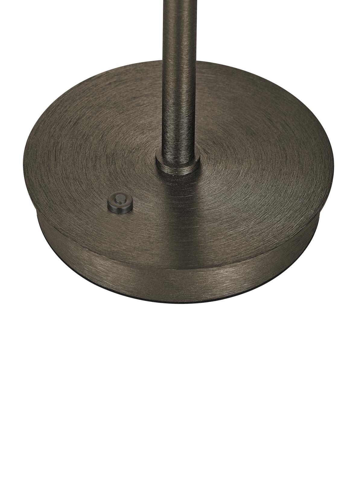 LAMPA STOŁOWA LED 50449/1-15 KLARA *E* - kolor brązu, Design, metal (15,6/34cm) - elements by BANKAMP