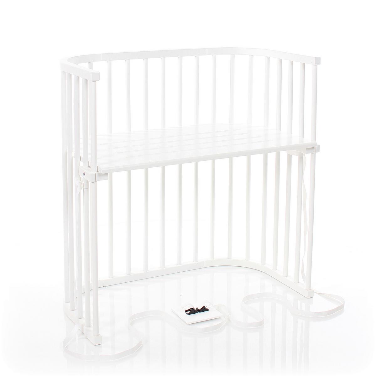 ŁÓŻKO DOSTAWNE 166102 BABYBAY BOXSPRING - biały, Basics, drewno (94/54/96,5cm) - Babybay
