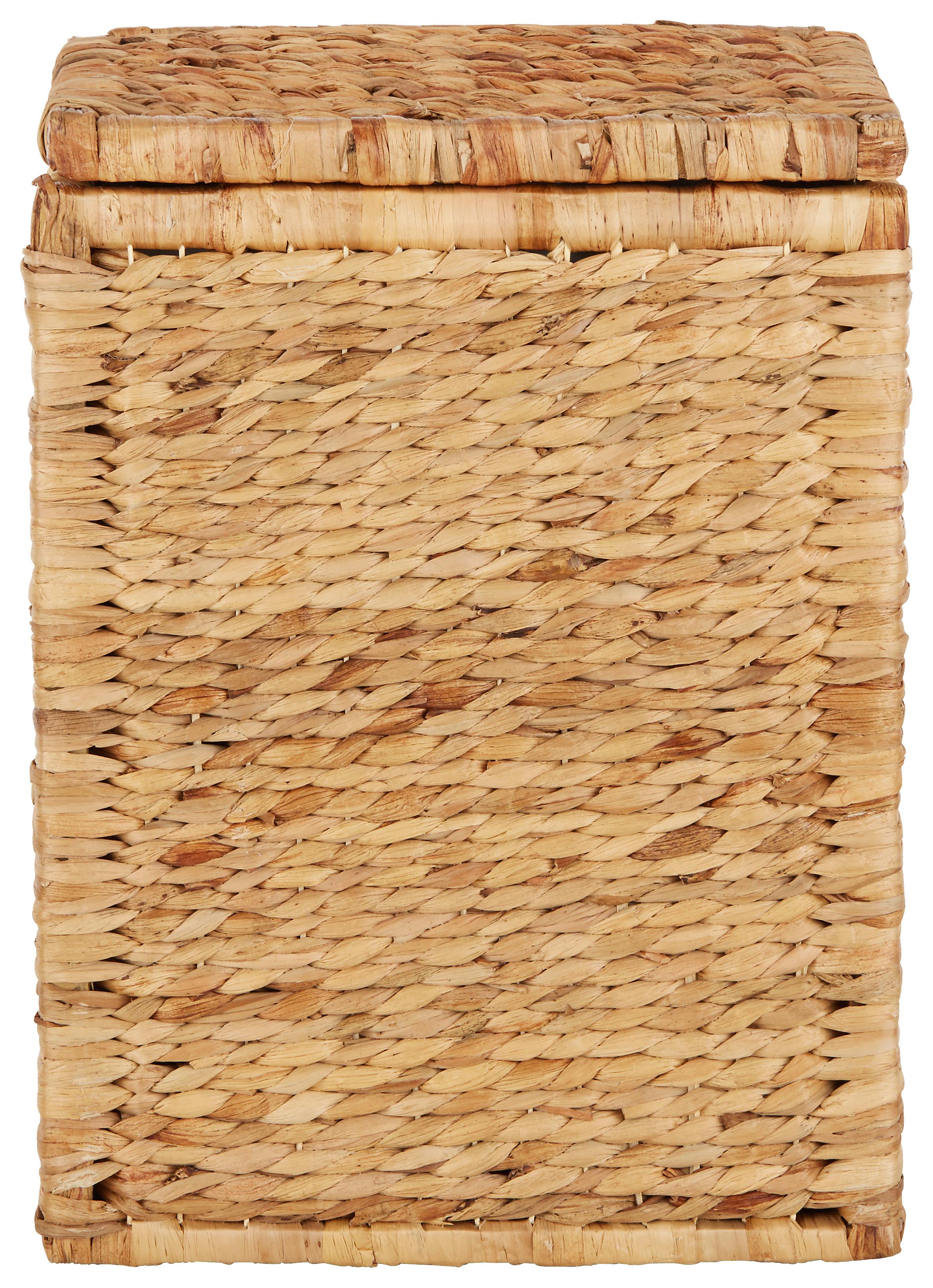 Koš Za Perilo Max - S - naravne barve, Romantika, tekstil/naravni materiali (38/52/27cm) - Zandiara