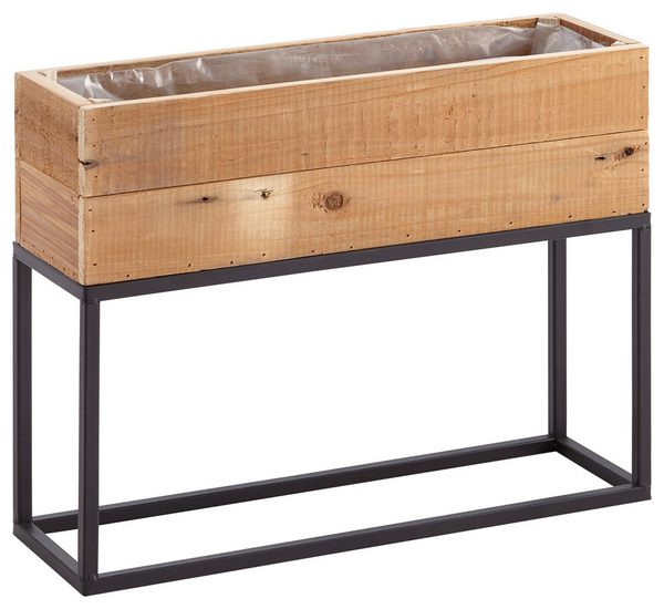 Übertopf aus recyceltem Holz online bestellen