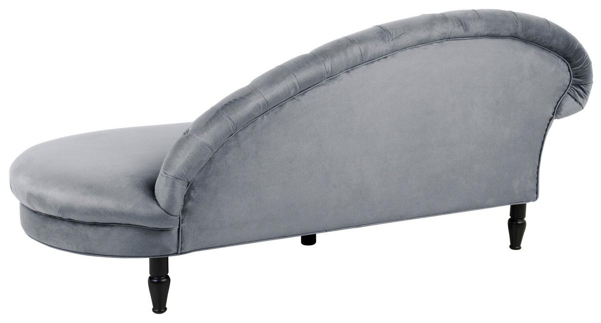 Damski Ležaj Cupido - siva/crna, Design, tekstil/drvo (216/91/103cm) - Mömax