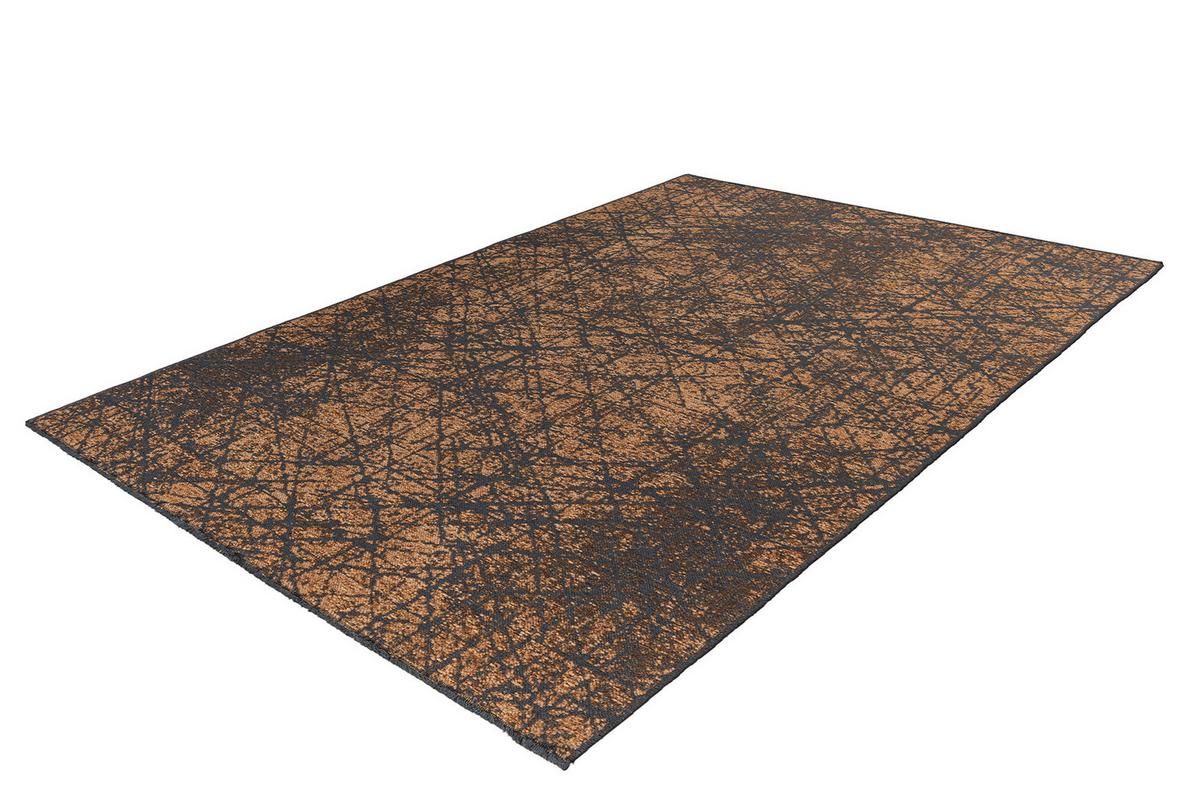 Flachwebeteppich Kalevi 200 - Gelb, Konventionell, Textil (80/150cm) - Kayoom