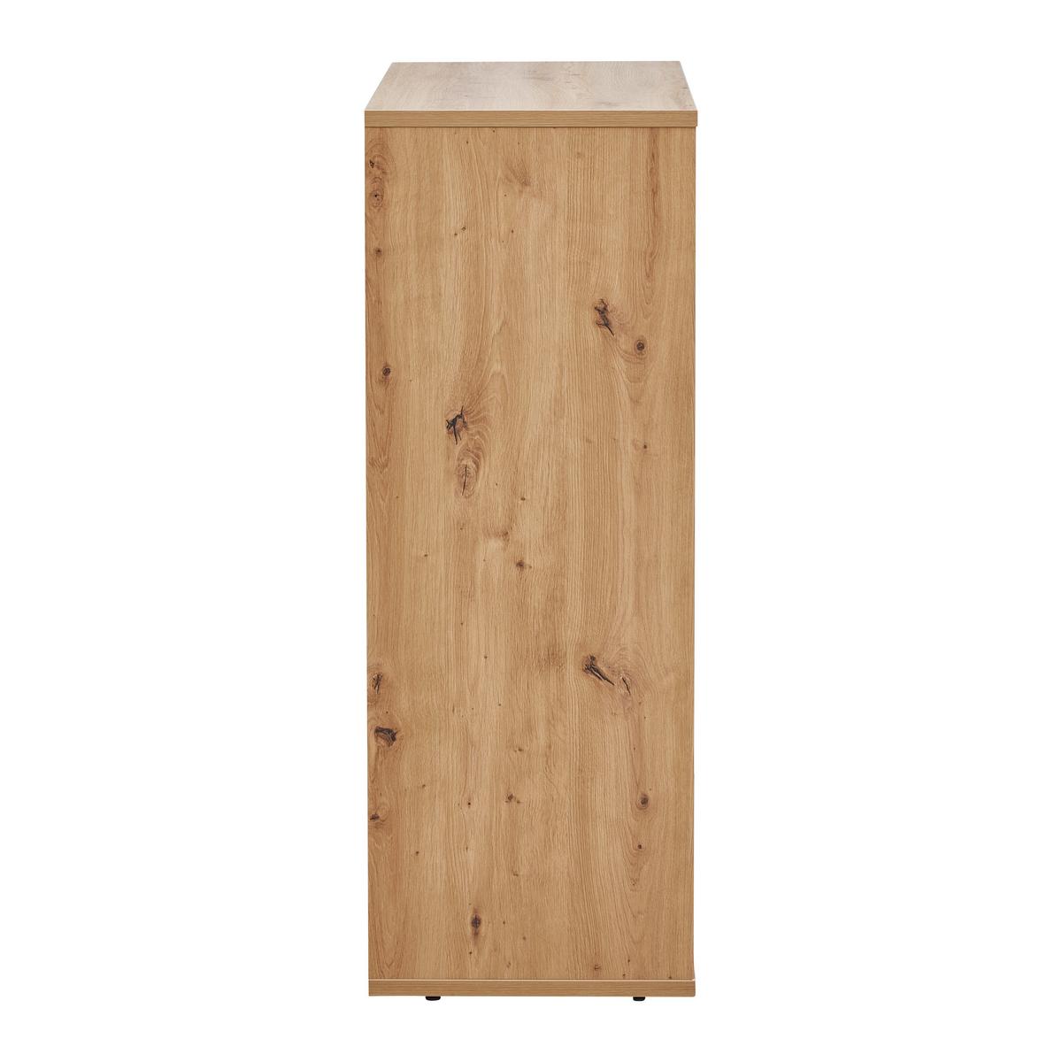 Kommode Casa Mia Kaschmirfarben - Kaschmir/Anthrazit, KONVENTIONELL, Holzwerkstoff/Metall (90/112/40.5cm) - Mömax