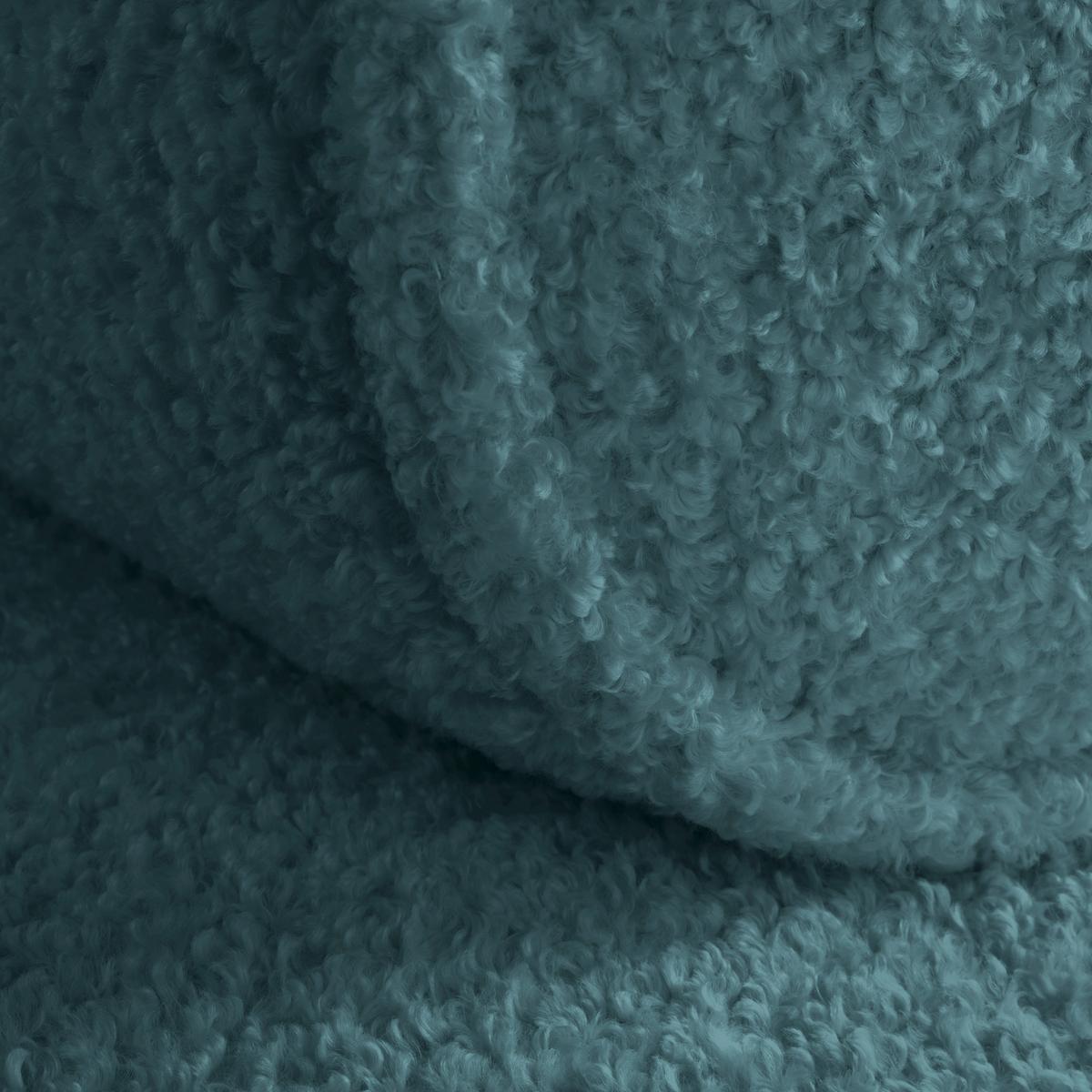 Wohnlandschaft Casimir Petrol - Petrol/Schwarz, LIFESTYLE, Kunststoff/Textil (180/310cm) - Premium Living