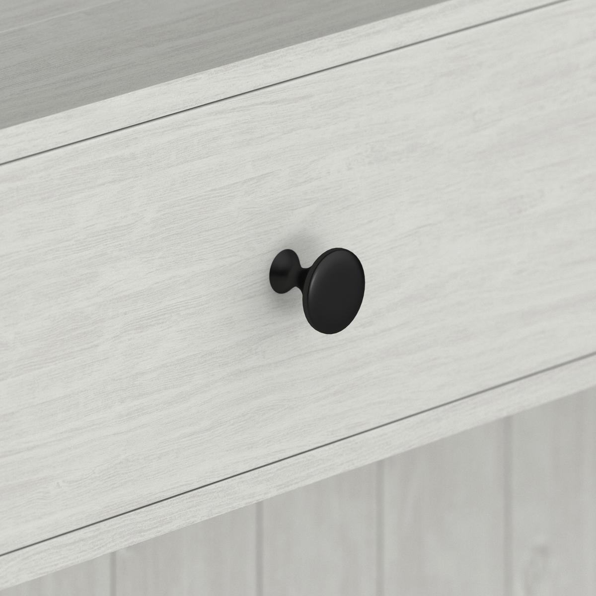 Gartenschrank Liana Weiß Echtholz - Schwarz/Weiß, MODERN, Holz/Metall (113/164/47cm) - Bessagi Garden