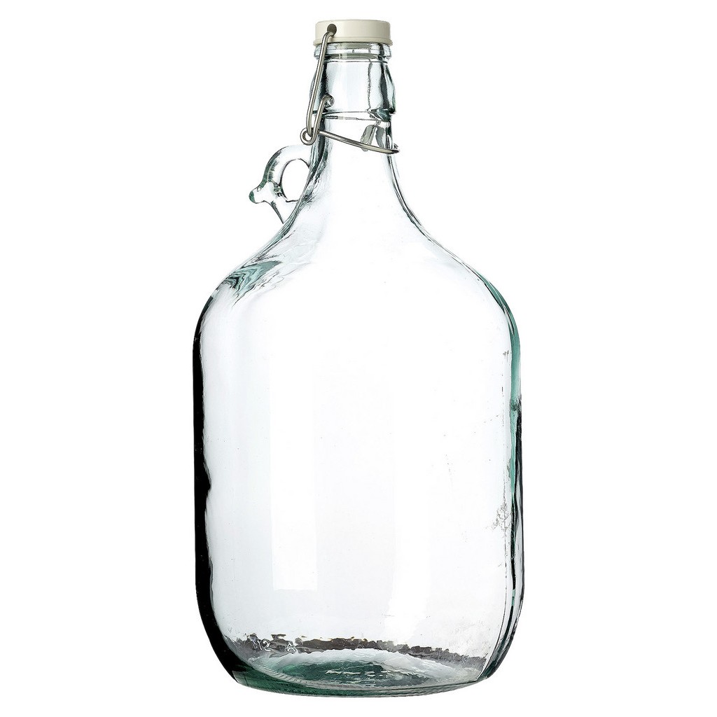 Universalflasche Gallone aus Glas