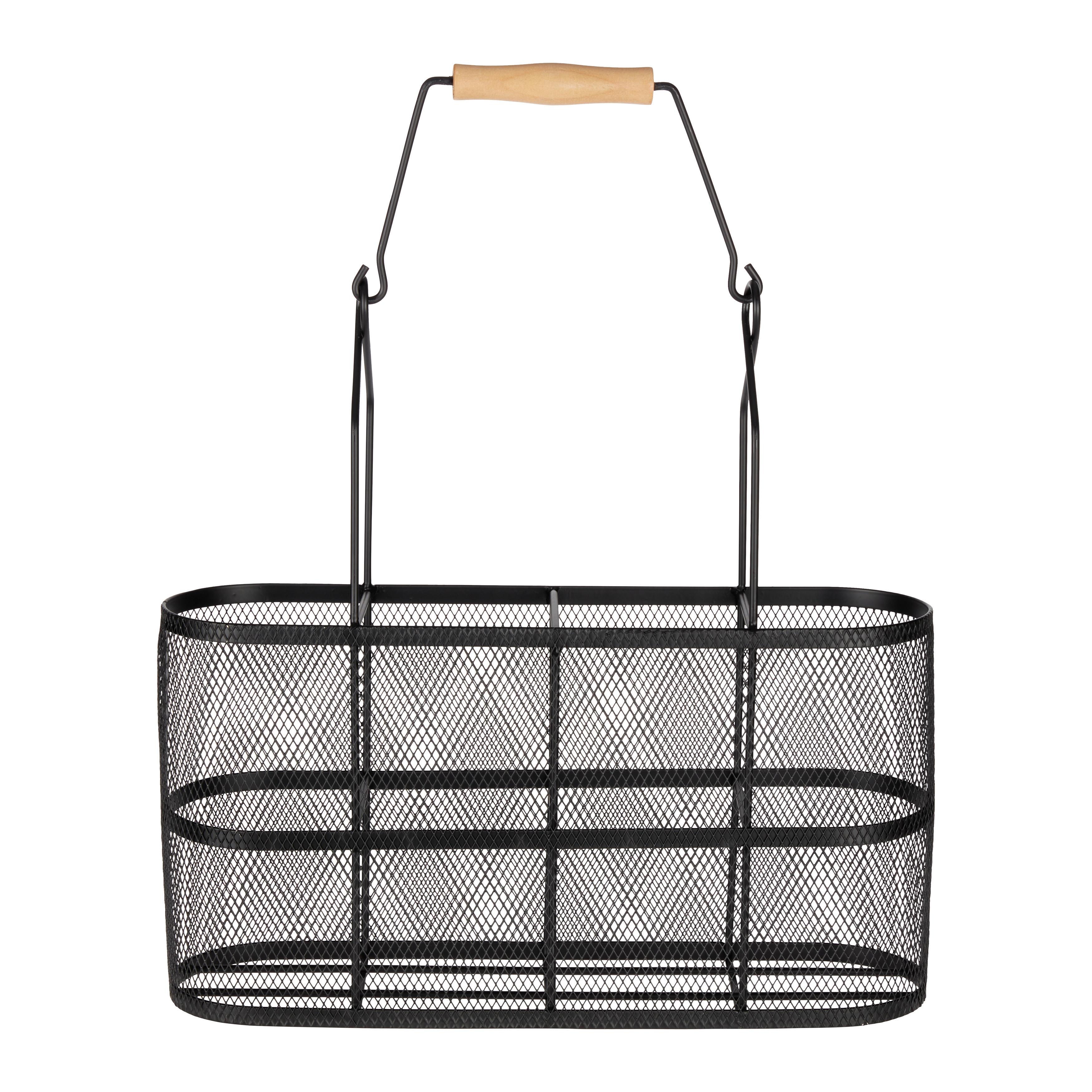Palackhordozó Winery - fekete, Modern, fém (38/36cm) - Premium Living