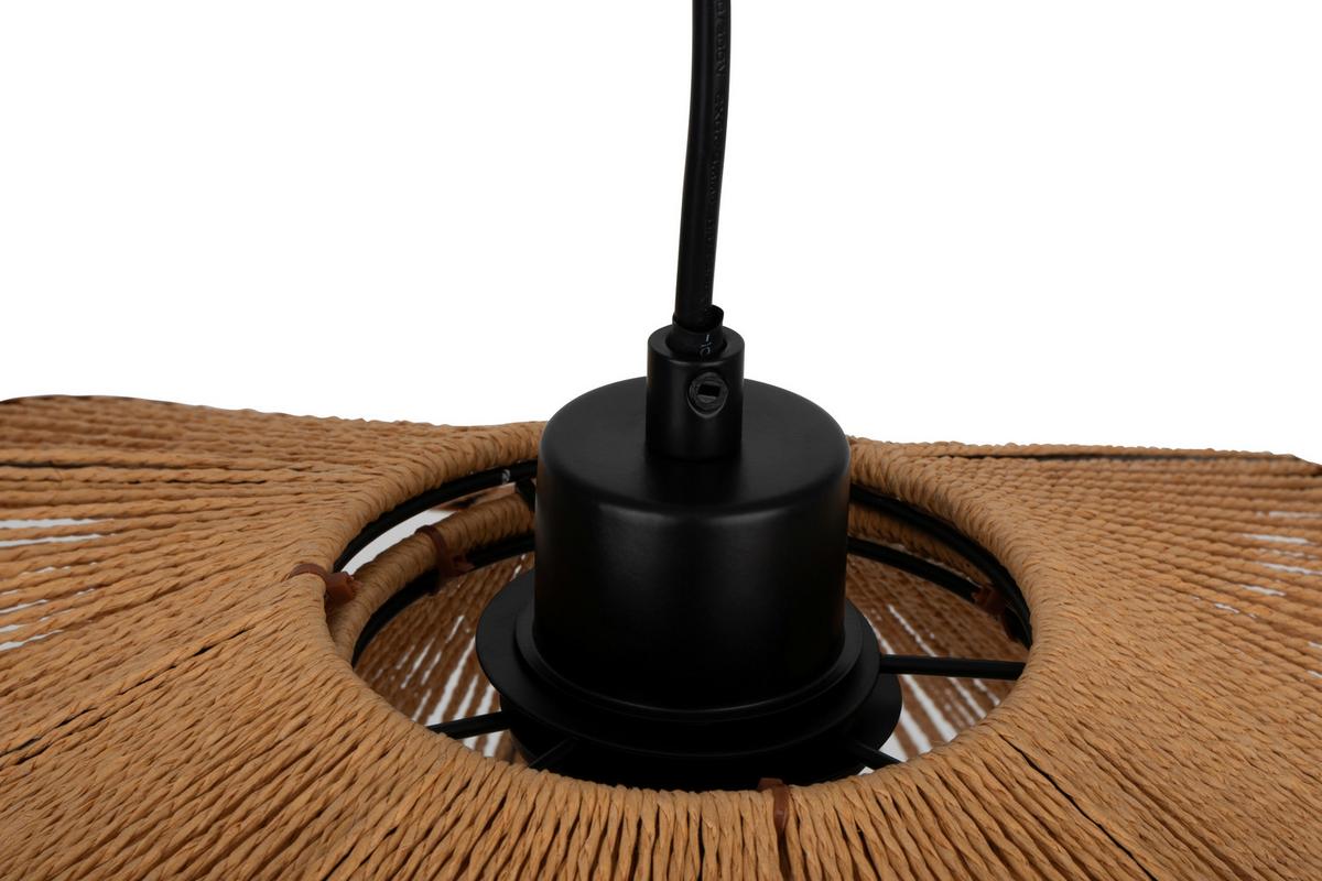 LAMPA WISZĄCA KAYA - jasnobrązowy, Design, metal/papier (40/120cm) - Collet's Monde