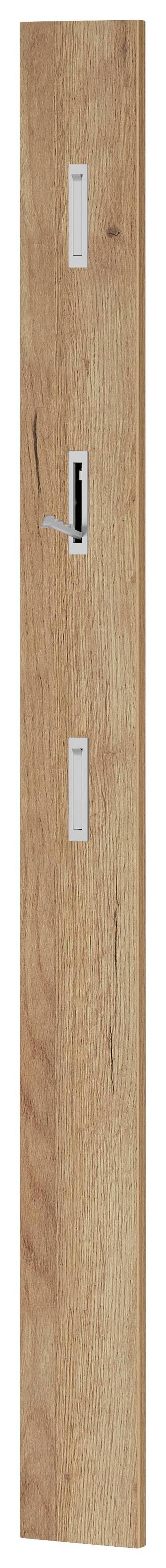 Garderobenpaneel in Eichefarben - Eichefarben, Modern, Holzwerkstoff (15/170/3cm) - Mömax