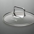 Kochtopf Frank aus Edelstahl ca. 1,5l - Klar/Silberfarben, KONVENTIONELL, Glas/Metall (16/9,5cm) - Premium Living Kochtopf Frank aus Edelstahl ca. 1,5l - Klar/Silberfarben, KONVENTIONELL, Glas/Metall (16/9,5cm) - Premium Living