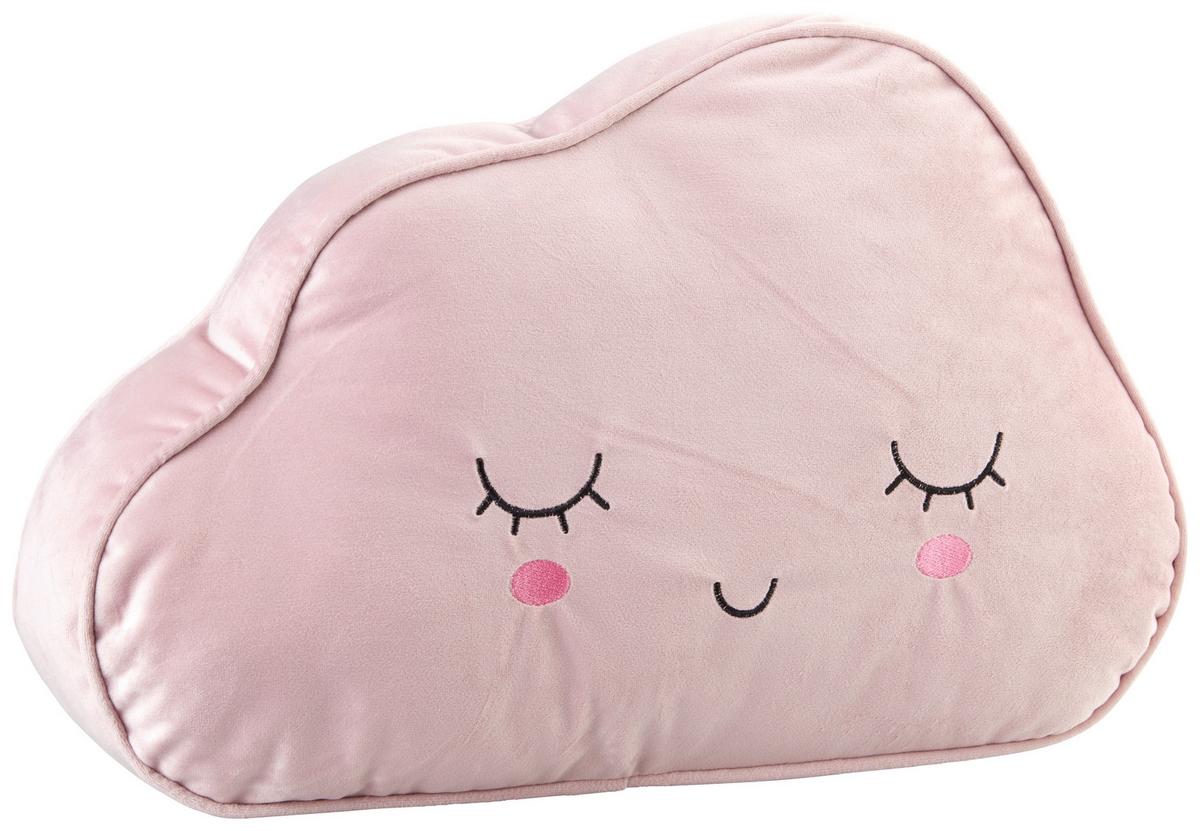 Zierkissen Claudia in Rosa - Rosa, KONVENTIONELL (45/29/6cm) - Modern Living