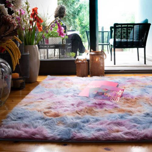 HOCHFLORTEPPICH MY JAMAICA 155 - Multicolor, Design, Textil (80/150cm)