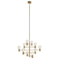 Pendelleuchte Paris Goldfarben max. 60 Watt - Goldfarben, Basics (72,5/72,5/58,8cm) - Markslöjd
