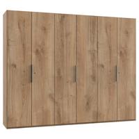 Ormar S Klasičnim Vratima Level 36a - boje hrasta/boje kroma, Moderno, drvni materijal (300/236/58cm) - MID.YOU