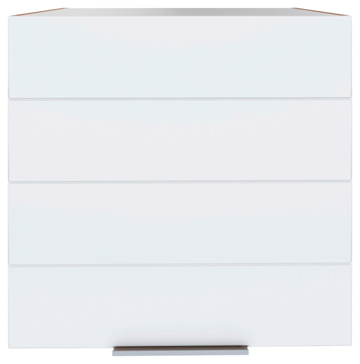 Küchenoberschrank Florenz ca. 60 cm Weiß/Eiche - Eiche Wotan/Weiß, Design, Holzwerkstoff/Metall (60/57/34cm) - Held
