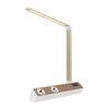 LED-SKRIVBORDSLAMPA MULTI - vit/roséguld, Modern, metall/plast (33/10,5/37-66cm) - Mömax
