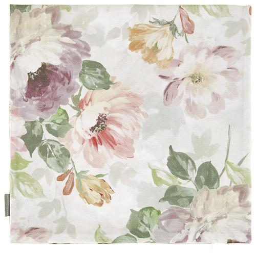 Kissenhülle Steffi ca. 40x40cm - Multicolor, ROMANTIK / LANDHAUS, Textil (40/40cm) - Mary's