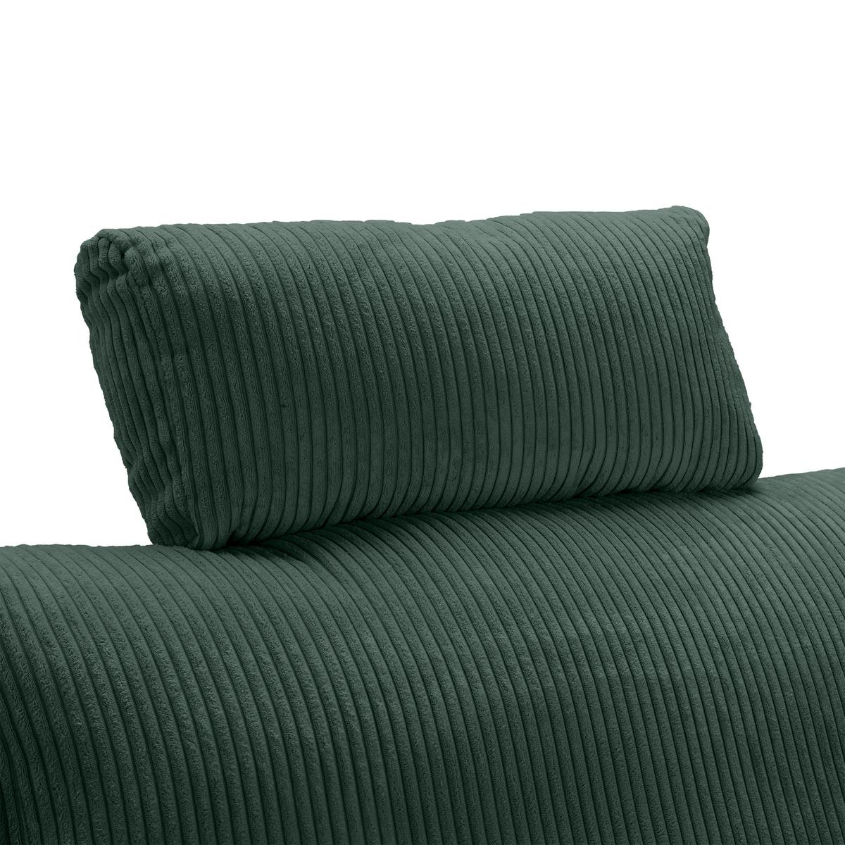 Kopfstütze Lille Grün - Grün, Modern, Textil (58/23/10cm) - Mömax
