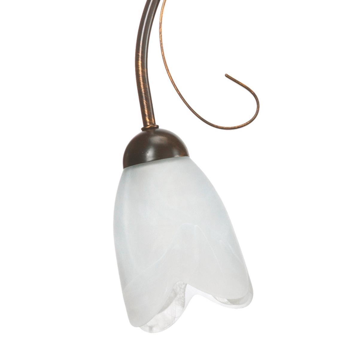 Mennyezeti Lámpa 4623/pl3 Odino - bronzszínű, Konventionell, üveg/fém (60/15cm)