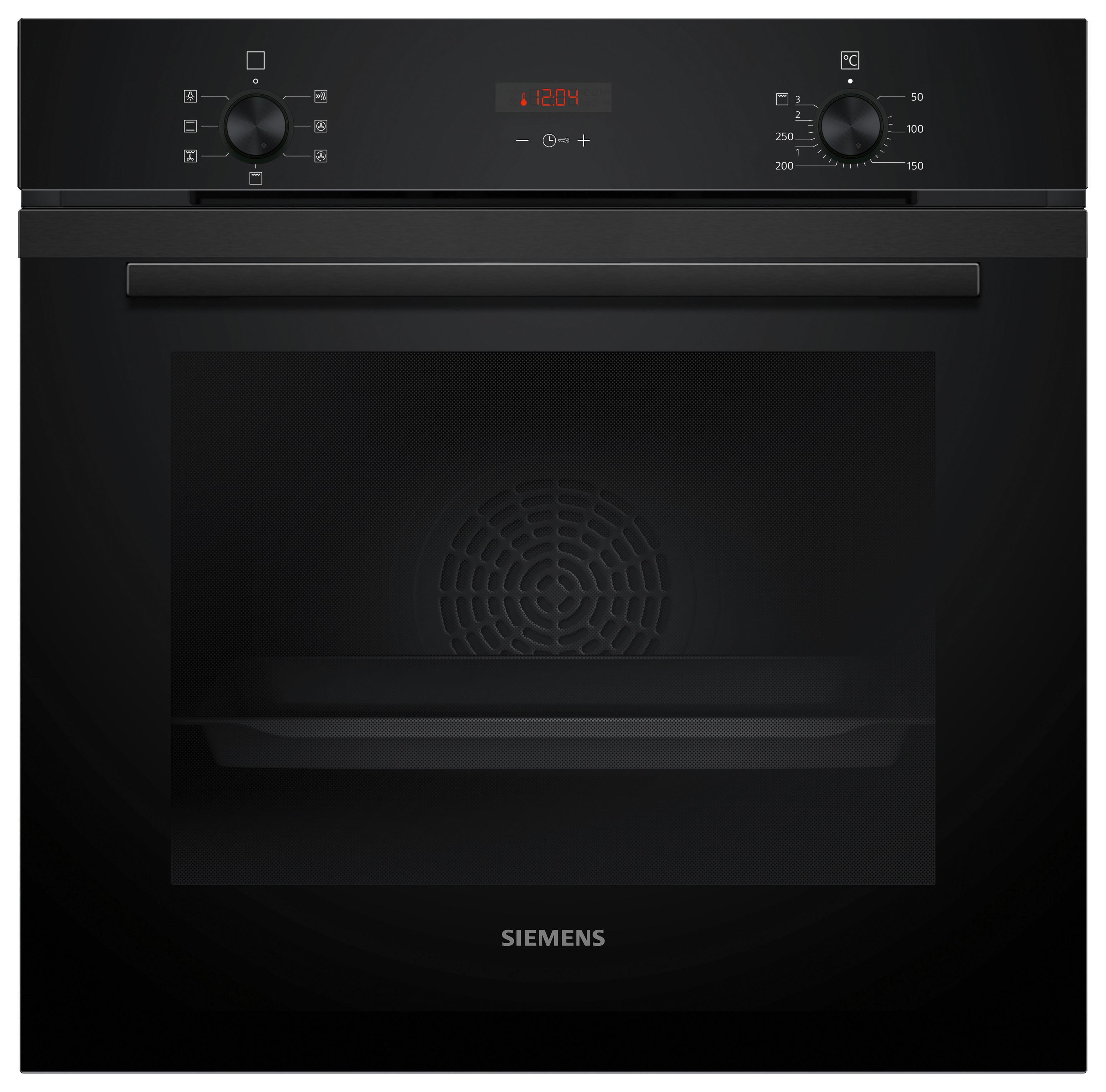 Backofenset EQ222IA01Z schwarz - MODERN (59,4/59,5/54,8cm) - Siemens