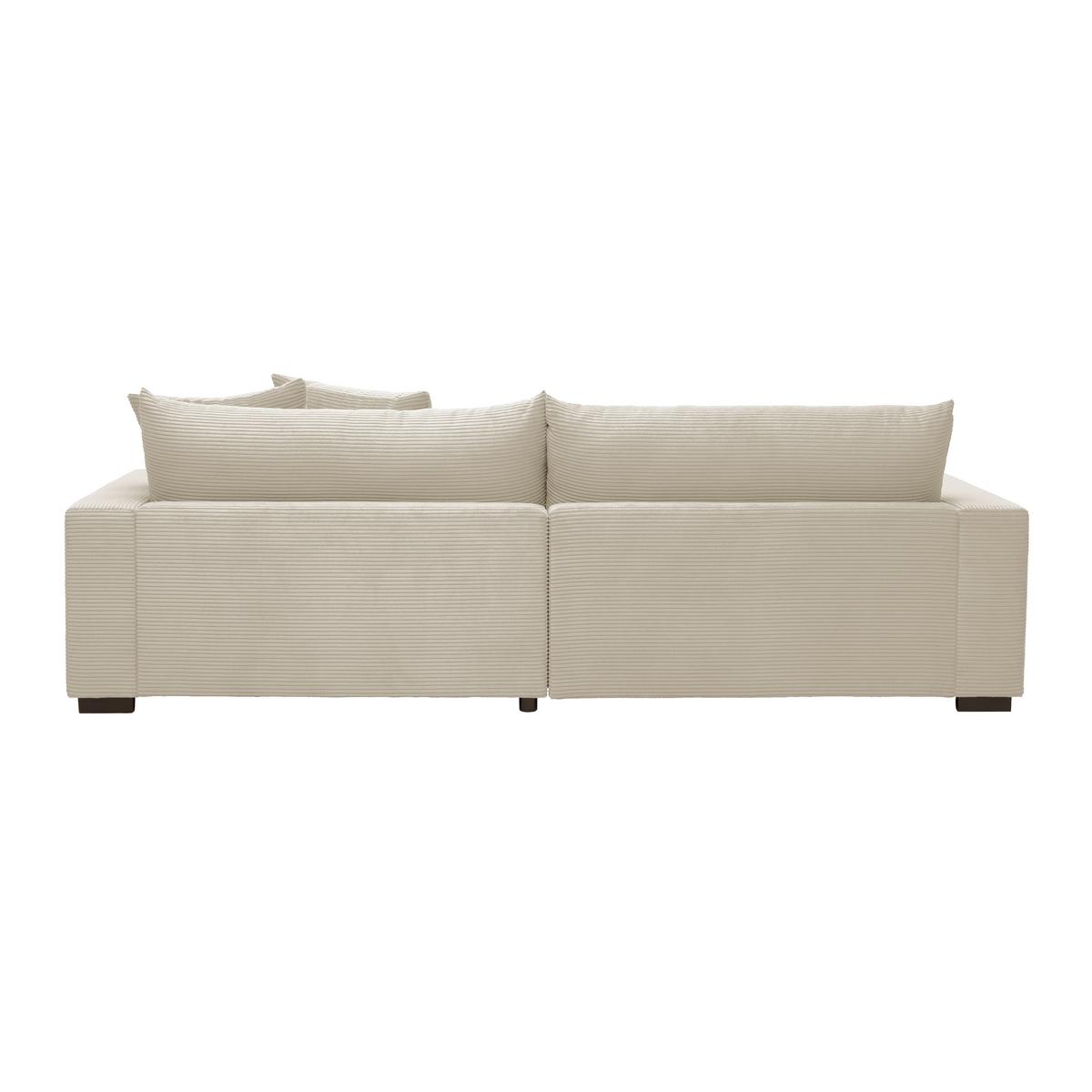 Kutna Garnitura Pedro - krem, Moderno, tekstil (265/83/180cm) - Mömax