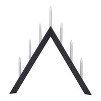 Led-dekoleuchte 410214 Kerzenständer - Weiss/Anthrazit, Basics, Holz/Kunststoff (60/7/64,5cm) - Eglo