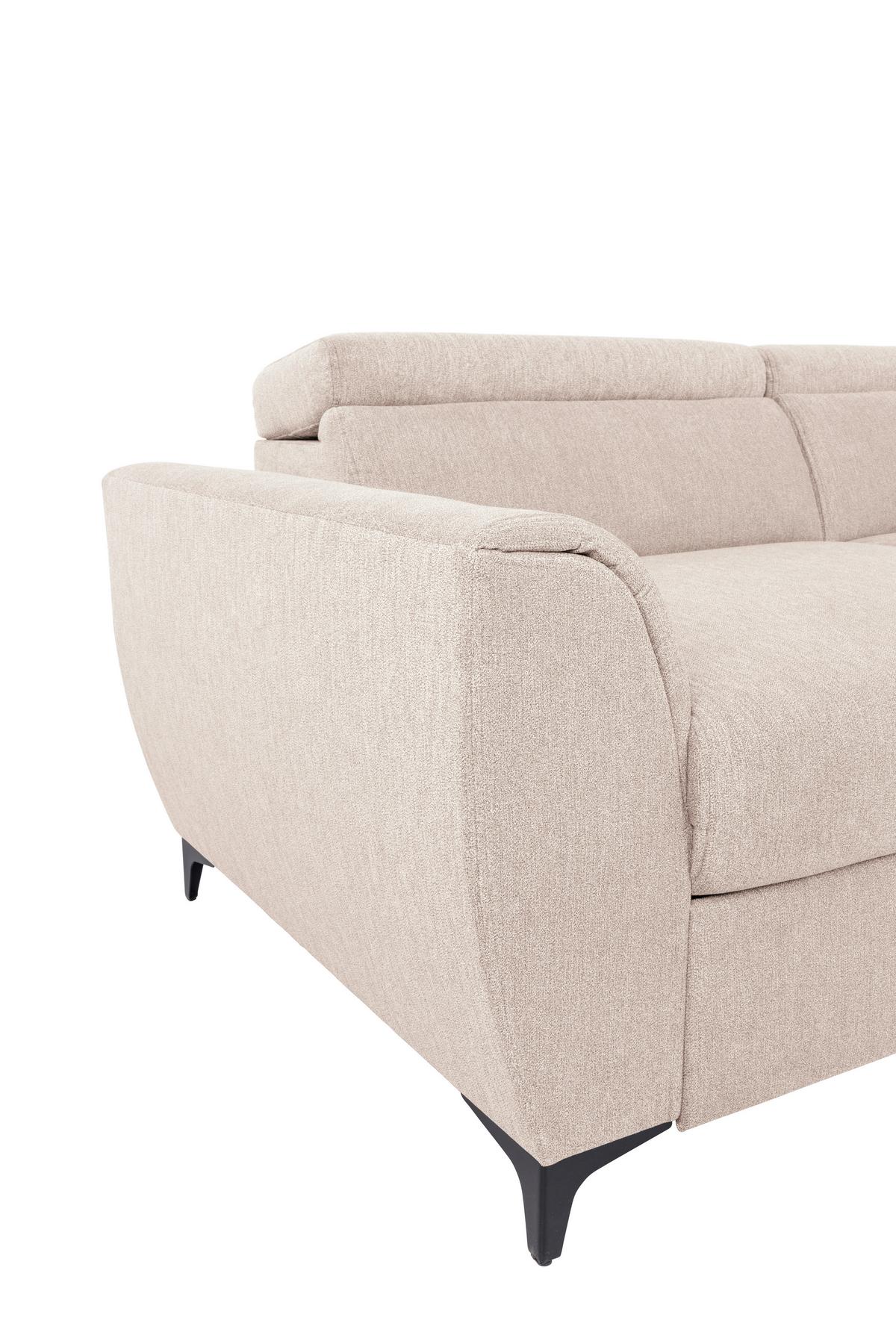 Coltar LAPIS - crem, Konventionell, textil (255/217cm) - Modern Living