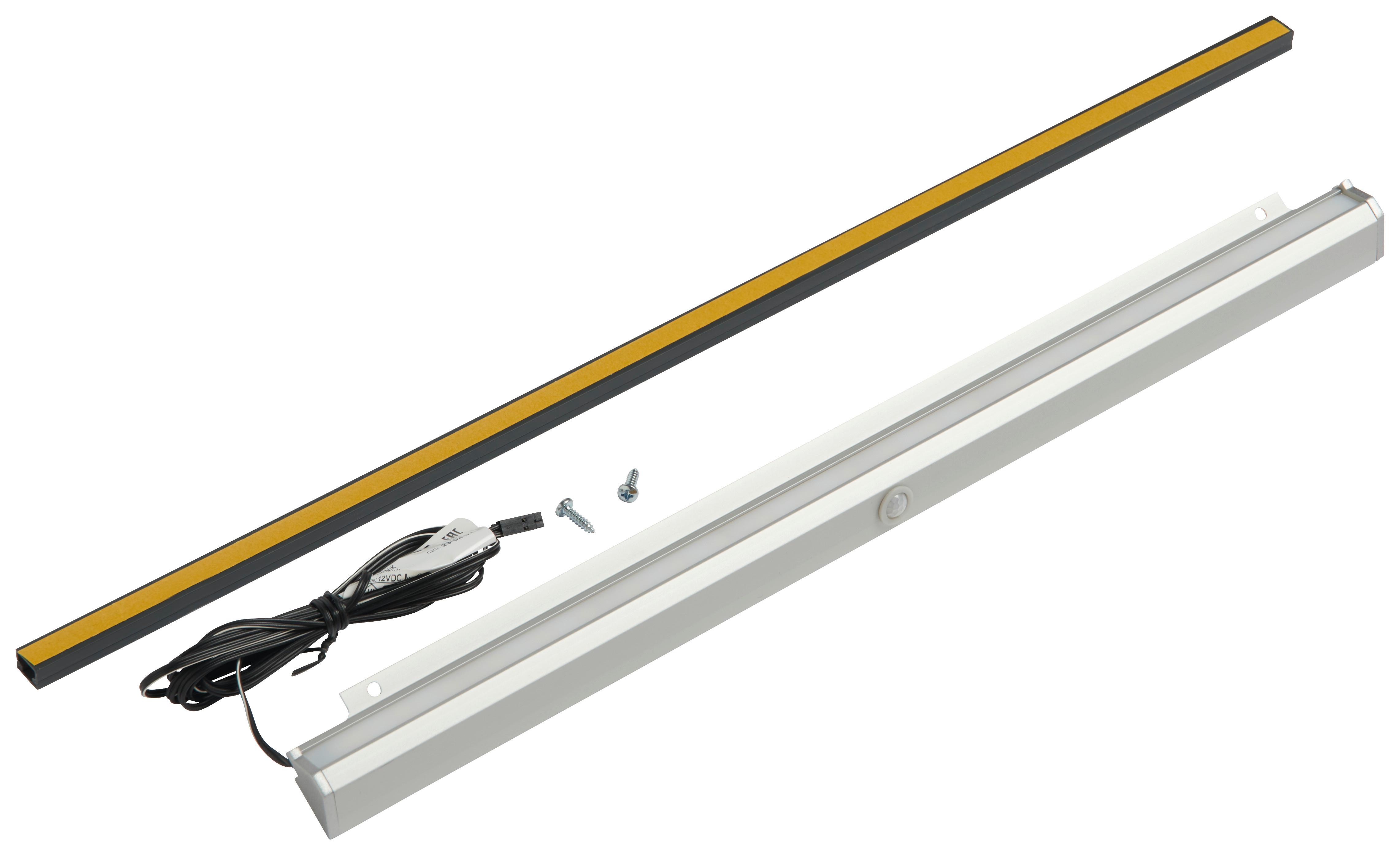 BELYSNING FÖR HYLLPLAN UNIT -BASED- - Modern, metall/plast (42cm) - Based