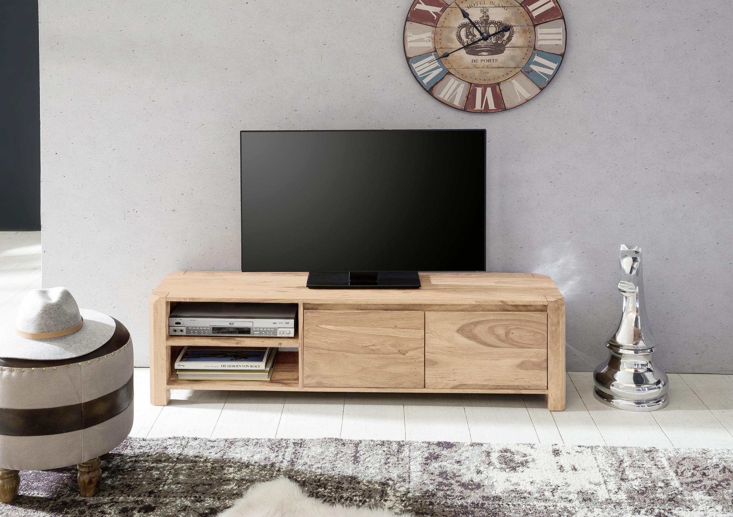 Lowboard Boha ca. 140x40x35 cm Akazie - Akaziefarben, Design, Holz (140/40/35cm) - MID.YOU