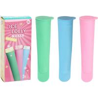Jégkrémkészítő Forma Ice Lolly - rózsaszín/kék, műanyag (4,2/19,5cm)