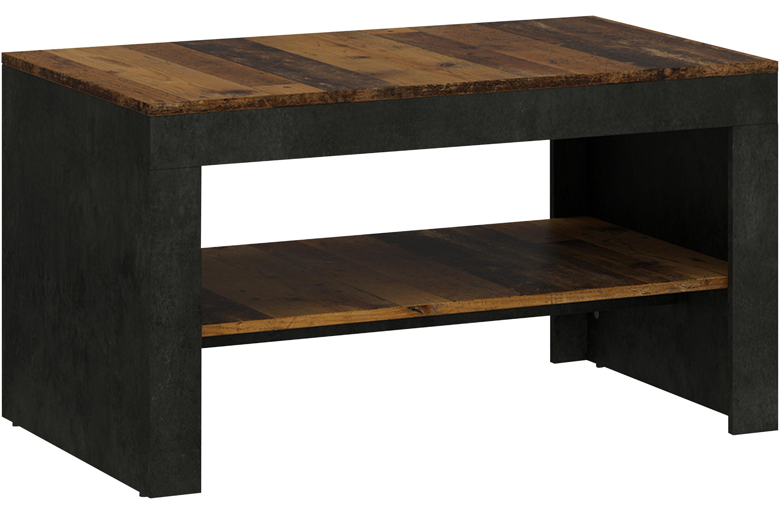 Măsuță de cafea KASSEL - culoare lemn stejar, Romantik / Landhaus, material pe bază de lemn (90/51,5/63cm) - Modern Living