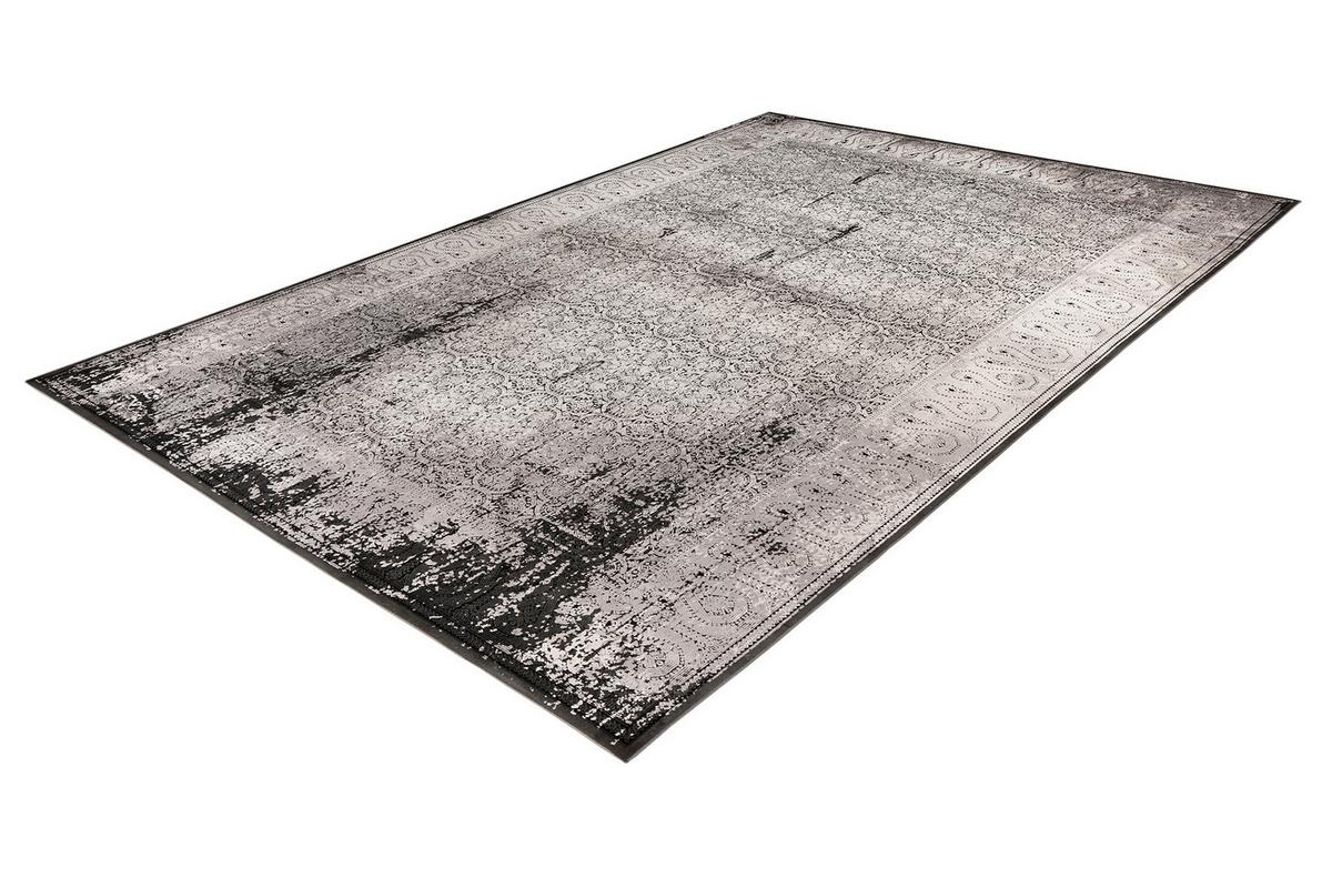 Webteppich My Eden Of Obsession - Schwarz/Grau, Design, Textil (80/150cm)