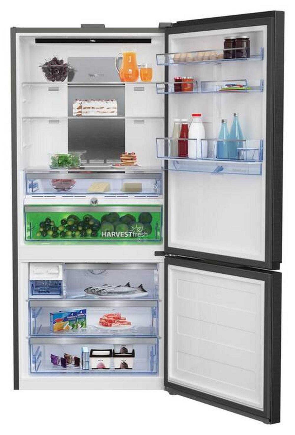 KÜHL-GEFRIER-KOMBINATION KG730 - Grau (83,2/191,5/74,7cm) - Beko