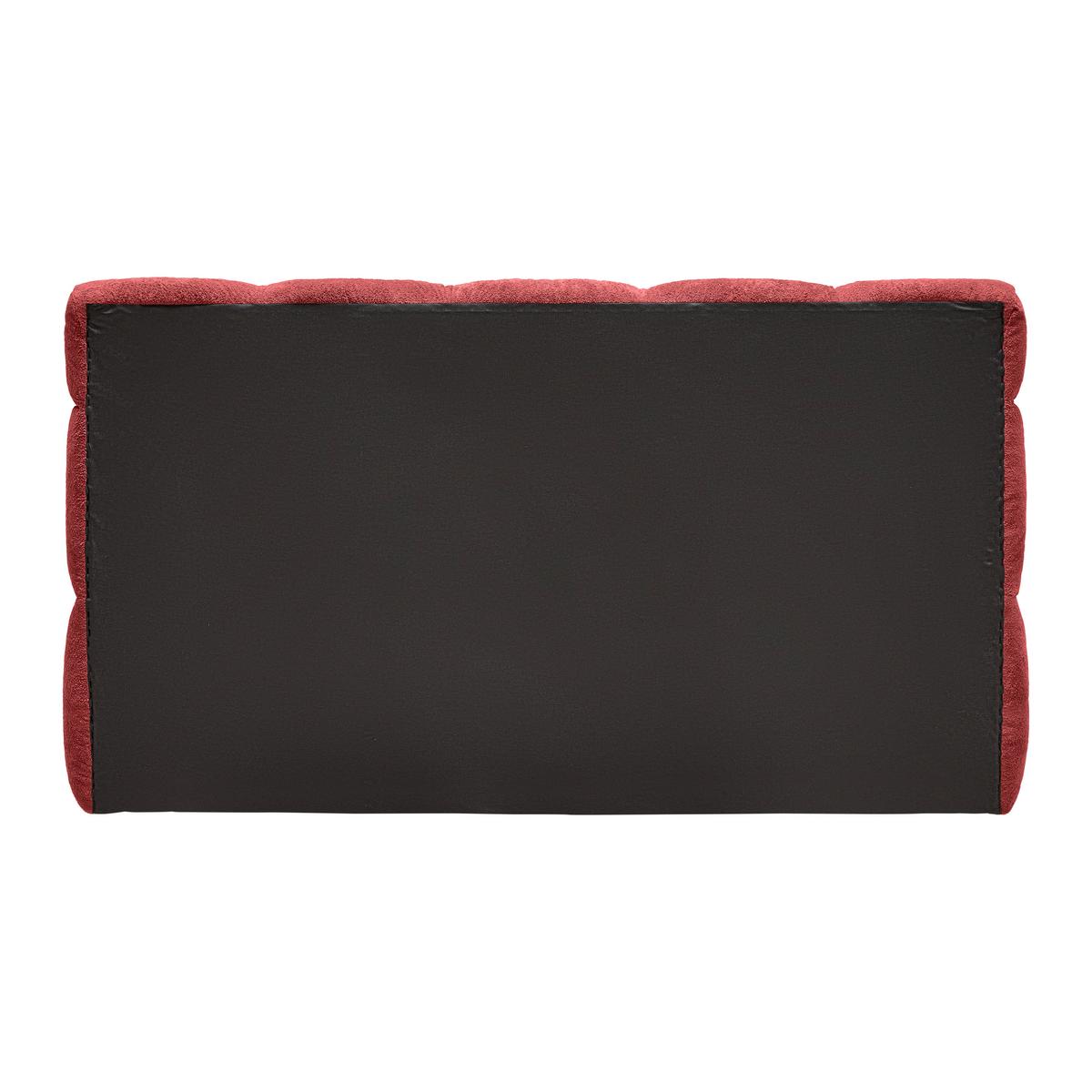 Polsterbett Monte Rot Ca. 140x200cm - Rot/Schwarz, Konventionell, Kunststoff/Textil (140/200cm) - Based
