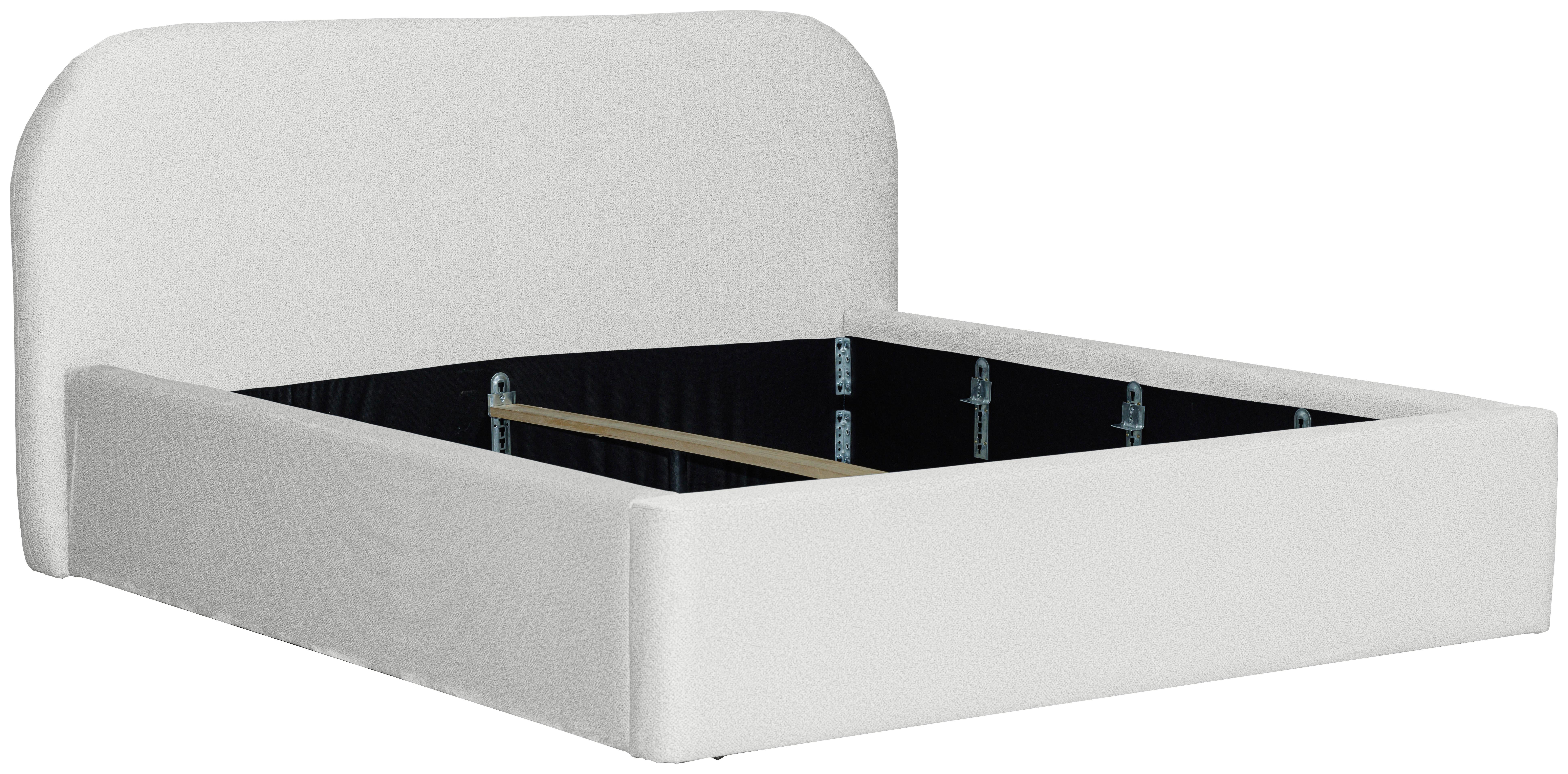 Tapecirani Krevet Bilbao Classic - črna/krem barve, Design, tekstil (160/200cm) - Modern Living