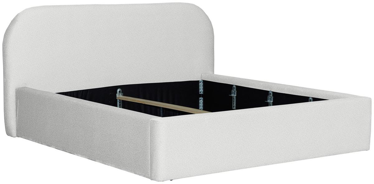 Tapecirani Krevet Bilbao Classic - crna/krem, Design, tekstil (160/200cm) - Modern Living