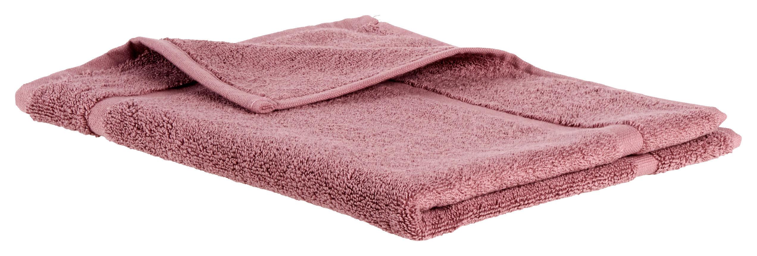 Badematte Melanie in Mauvefarben ca. 50x70cm - Mauve, Textil (50/70cm) - Modern Living