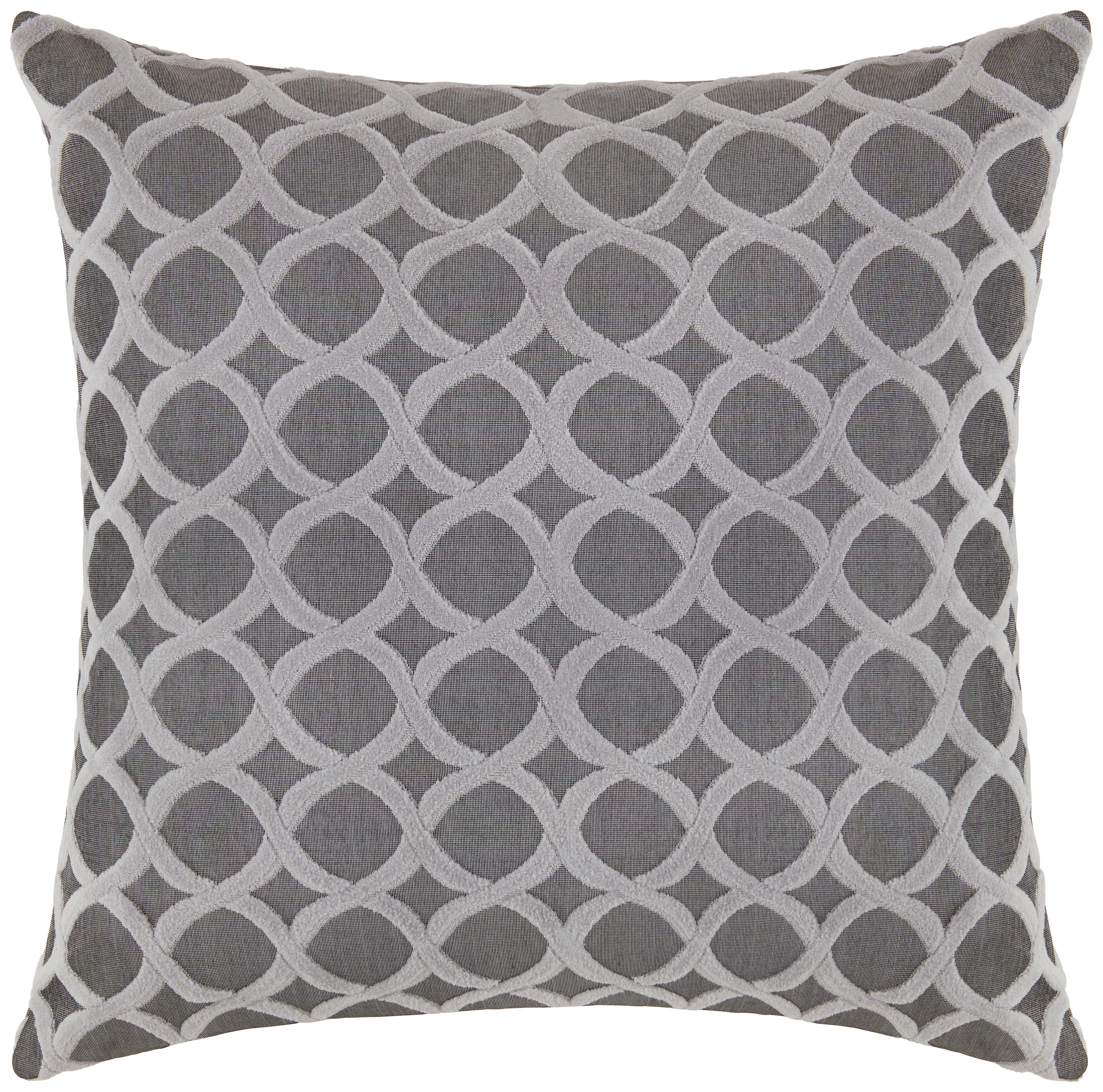 Párnahuzat Circle - szürke, Basics, textil (50/50cm) - Premium Living