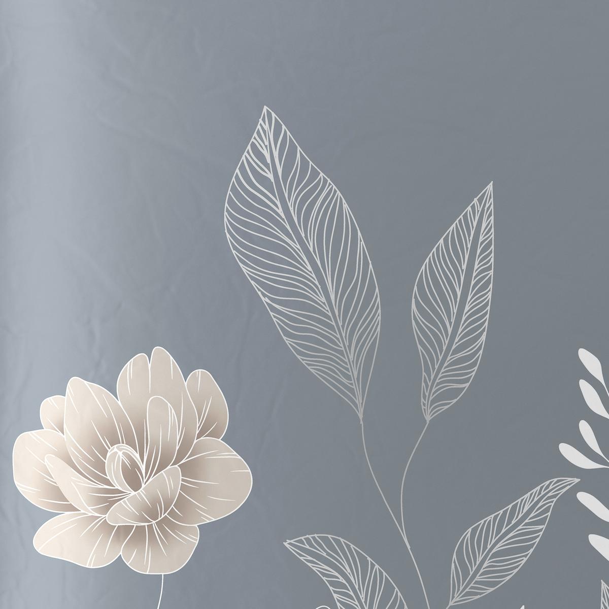 Bettwäsche Nala XXL Grau ca. 200x200cm - Grau, ROMANTIK / LANDHAUS, Textil (200/200cm) - Modern Living