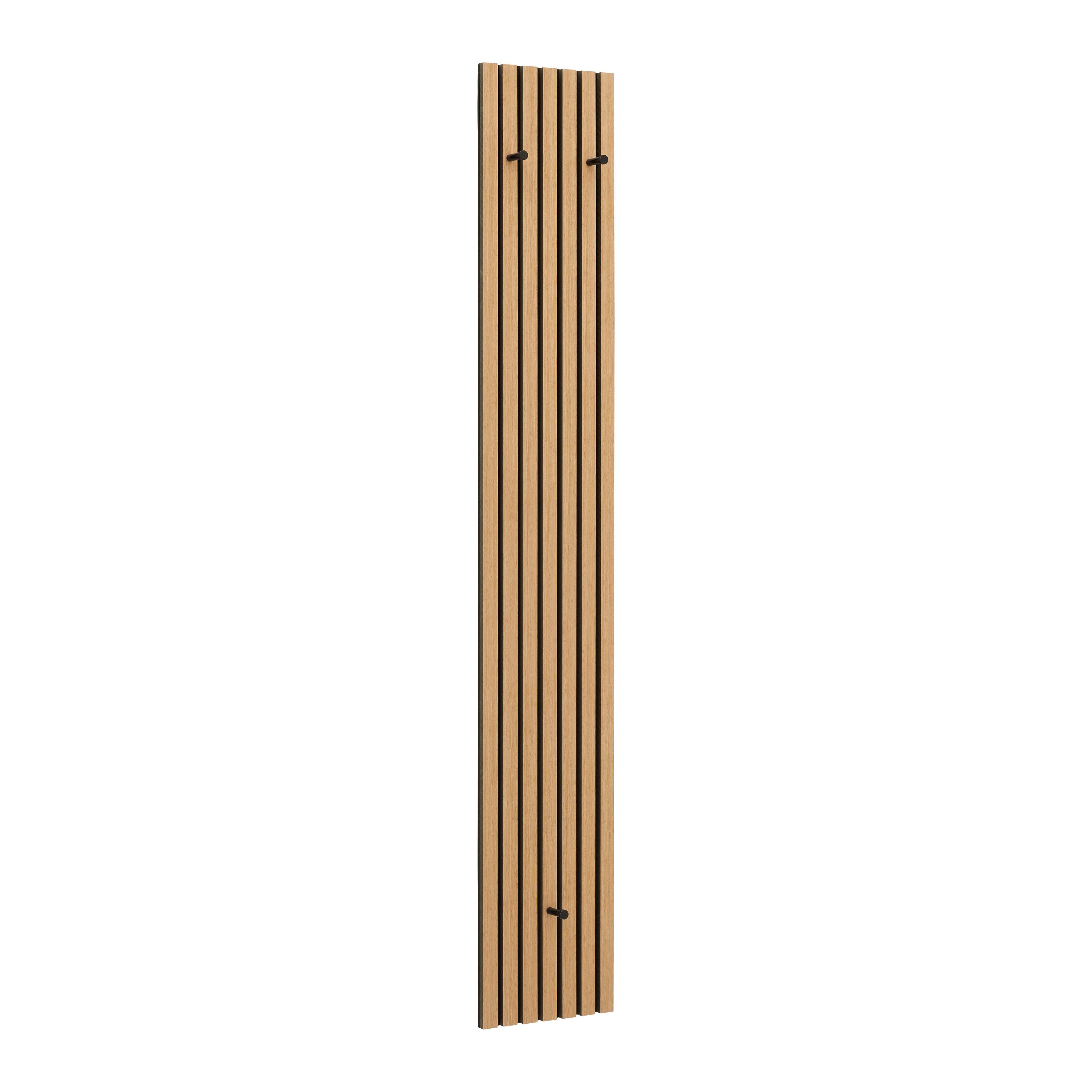 HALLPANEL GRACE -SB- - ekfärgad, Modern, metall/trämaterial (25/160/7,5cm) - Mömax