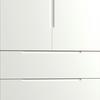 GARDEROB MARLO - vit/ekfärgad, Modern, trämaterial/trä (100/223/60cm) - Bessagi Home