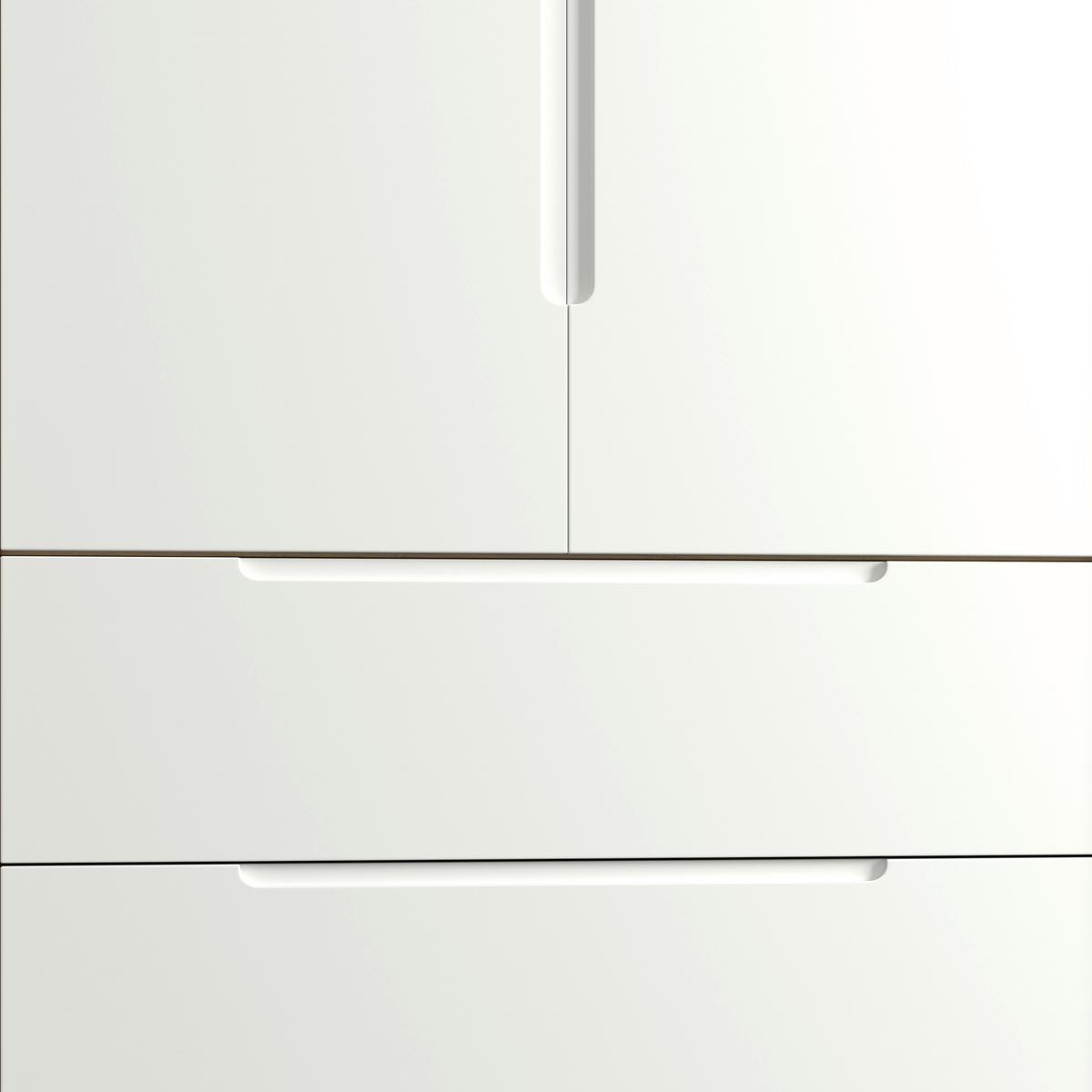 Ruhásszekrény Marlo - tölgyfa színű/fehér, Modern, faalapú anyag/fa (100/223/60cm) - Bessagi Home