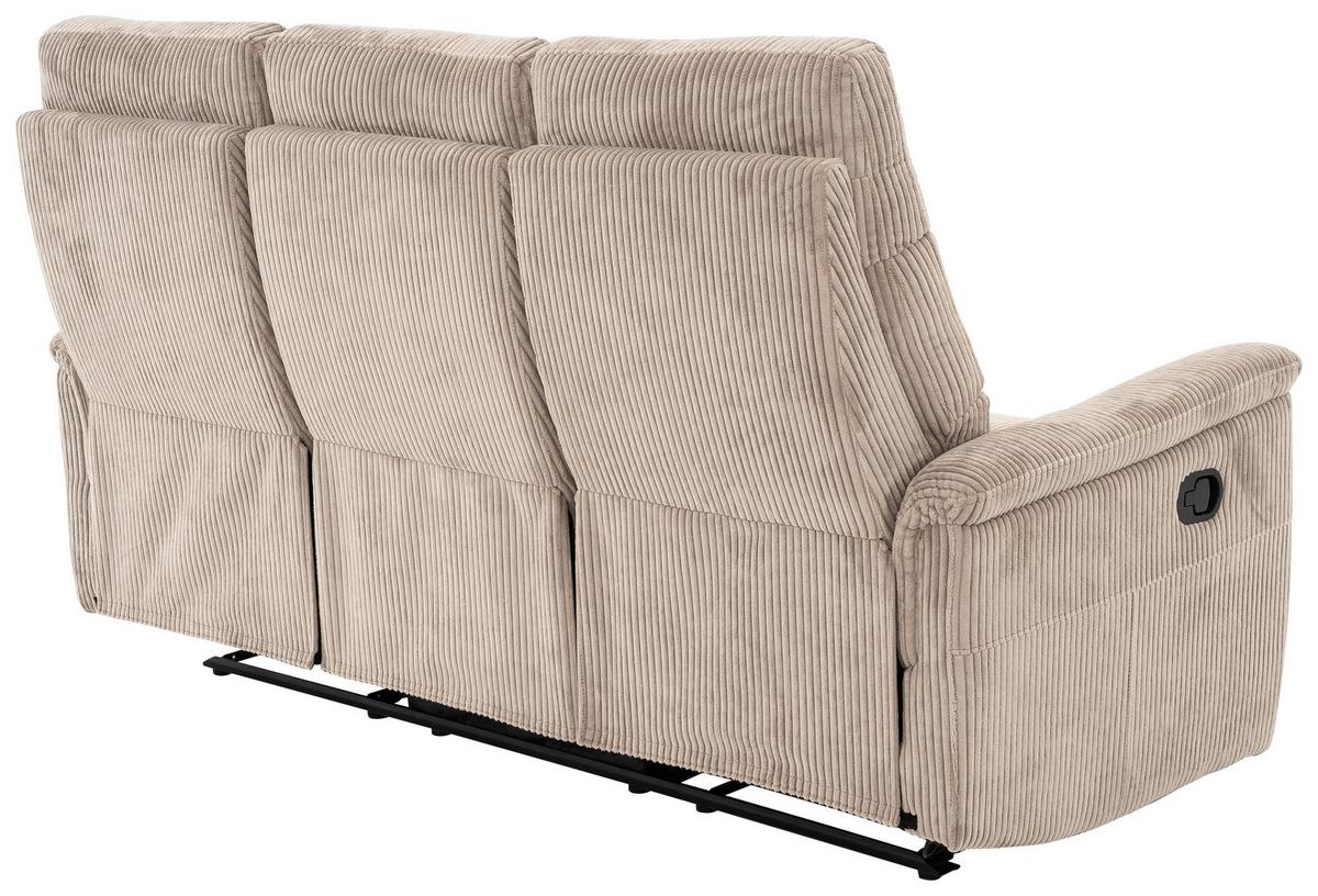 Trosed Xeno, Svetlo Rjava - svetlo rjava/črna, Design, kovina/umetna masa (184/108/89cm) - Livetastic