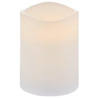 KERZE MIT LED LEONIE - Weiß (7,5/10cm) - Mömax