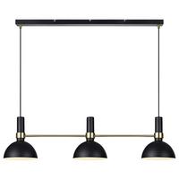 Pendelleuchte Larry Schwarz max. 60 Watt - Schwarz, Basics, Metall (19/19/24cm) - Markslöjd