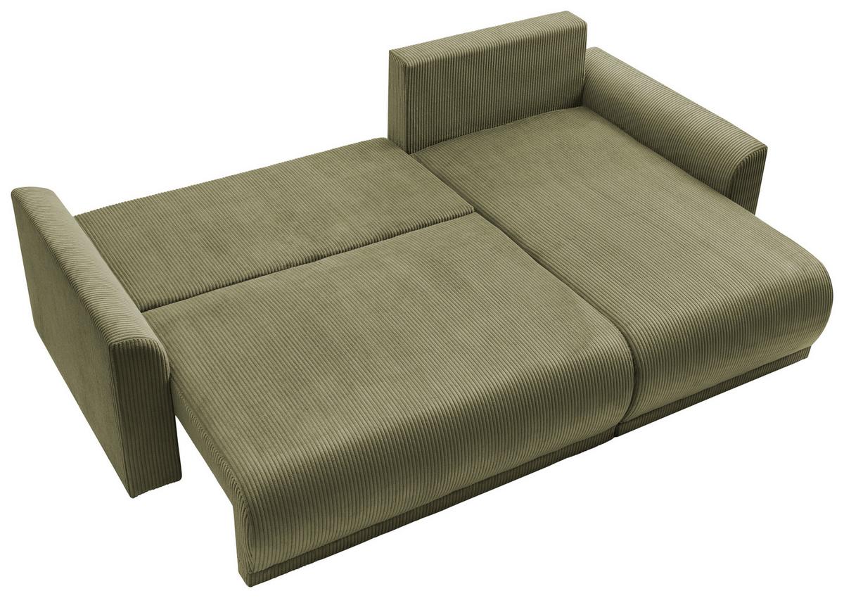 Coltar Kim - măsliniu, Modern, lemn (233/146cm) - Modern Living