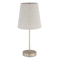 Stona Lampa Joris - šampanjac/bež, Dizajnerski, tekstil/metal (20/45cm) - Globo