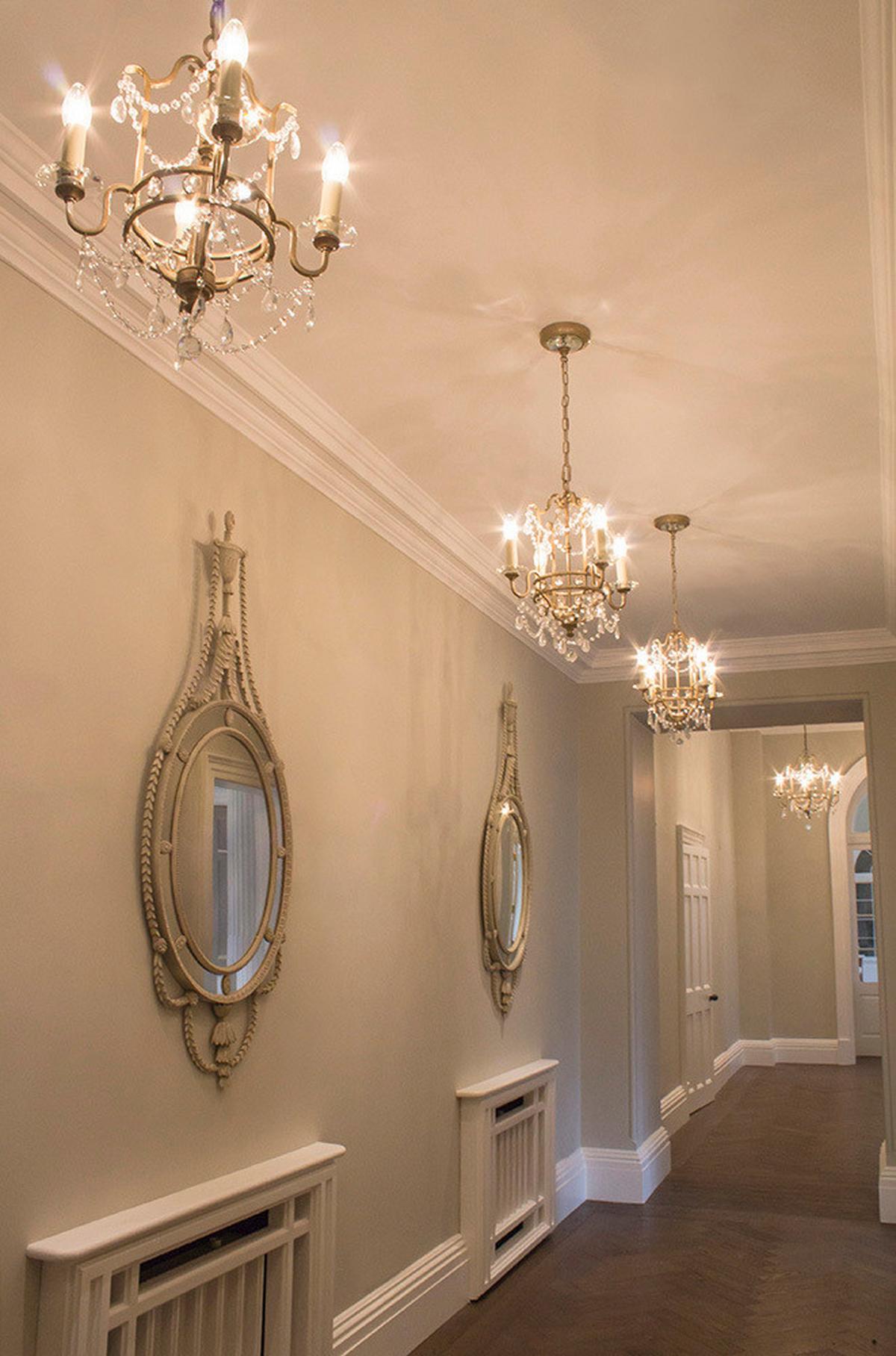 Luster Gianna Fe-Gianna4 - srebrne boje, Basics, staklo/metal (41.3/54cm) - Elstead Lighting