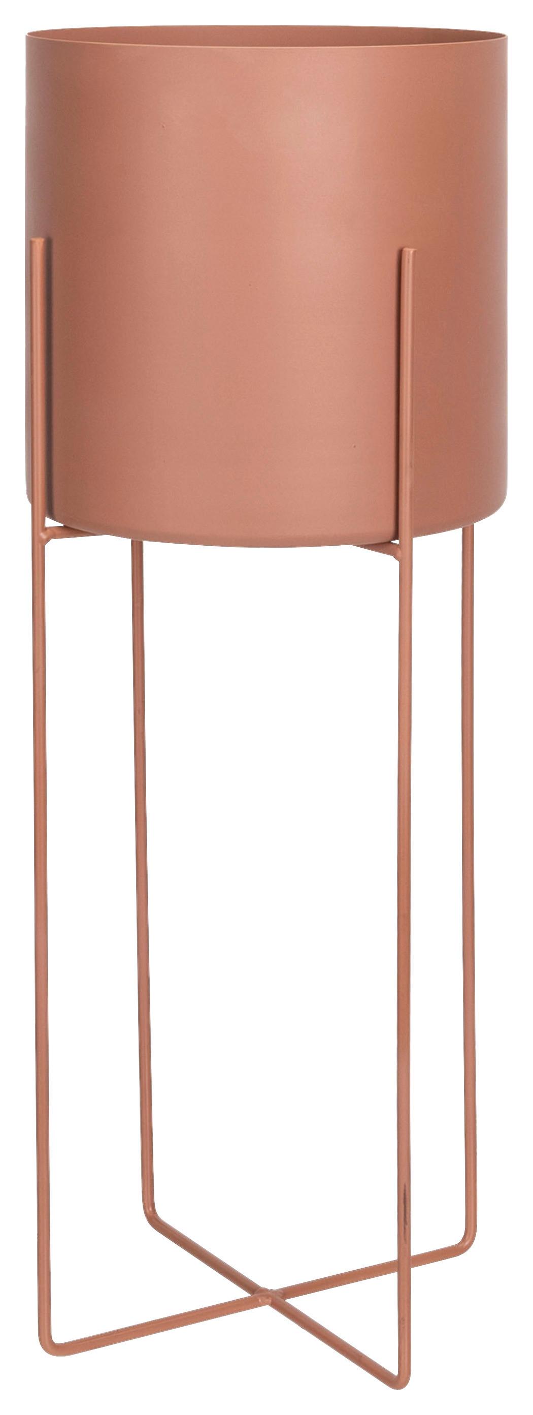 Kaspó Cross - terrakotta, fém (20/64cm) - Based